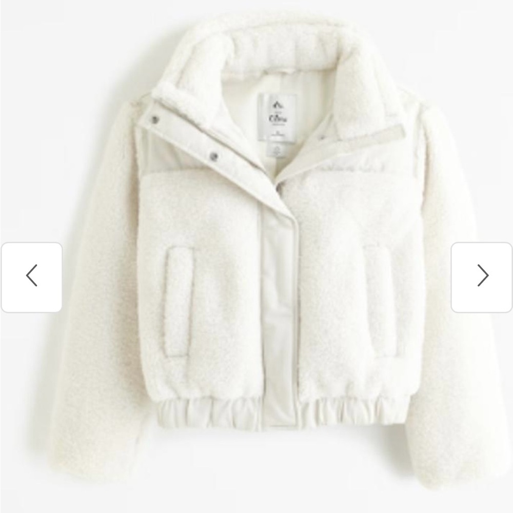 Abercrombie & Fitch Sherpa Mini Ultra Puffer